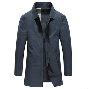 Pollogie™ Solid Windbreaker Jacket
