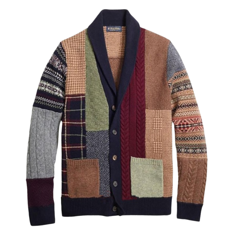 Pollogie™ Vintage Wool Cardigan