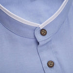 Pollogie™ Mandarin Collar Formal Shirt
