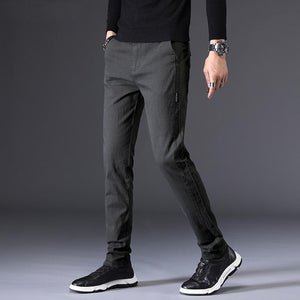 Pollogie™ Plain Slim-Fit Pants