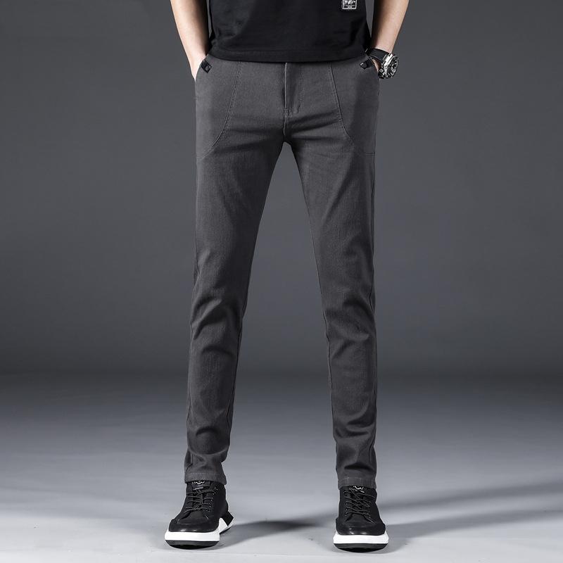 Pollogie™ Plain Slim-Fit Pants