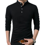 Pollogie™ Business Mandarin Collar Polo Shirt