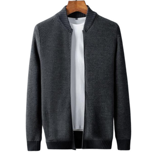 Solid Knitted Jacket