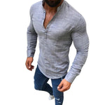 Pollogie™ Casual Half Button Shirt