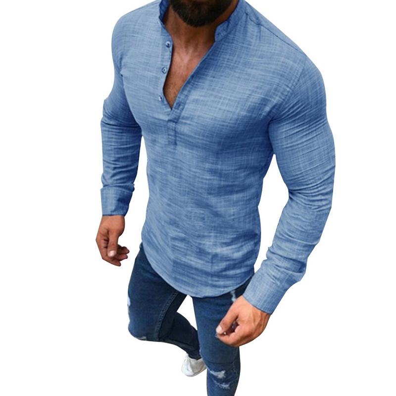 Pollogie™ Casual Half Button Shirt