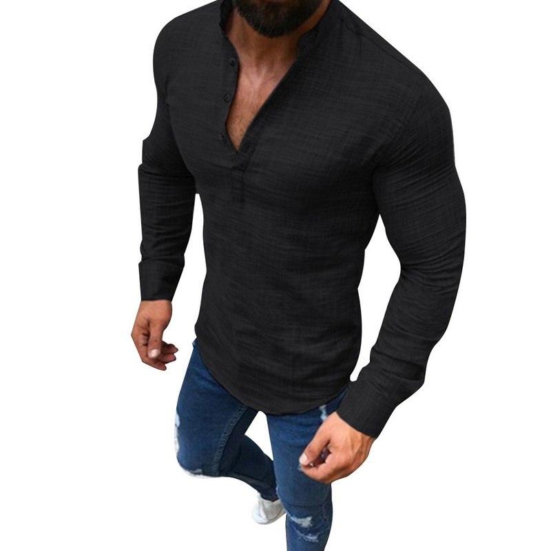 Pollogie™ Casual Half Button Shirt