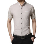Pollogie™ Mandarin Collar Formal Shirt