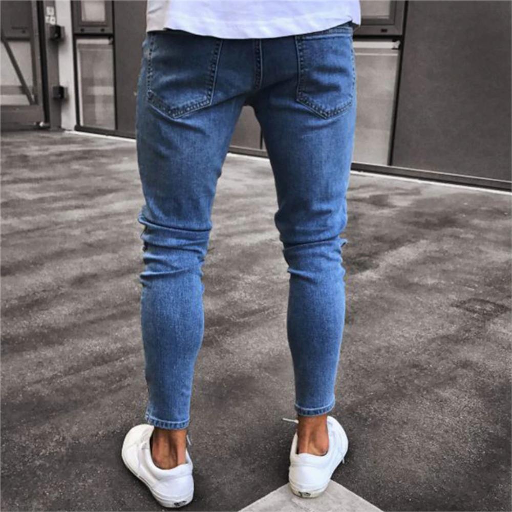 Pollogie™ Fashionable Distressed Jeans