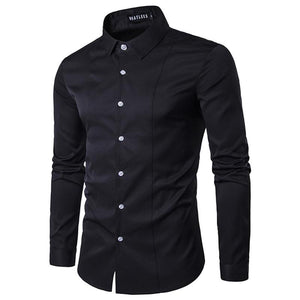 Pollogie™ Slim Fit Dress Shirt