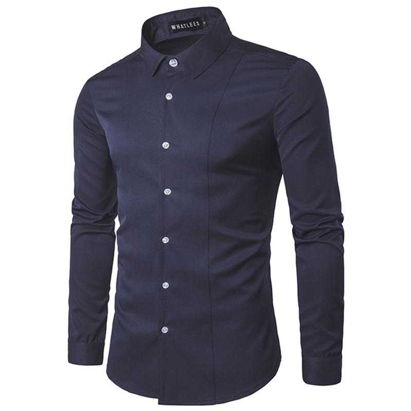 Pollogie™ Slim Fit Dress Shirt
