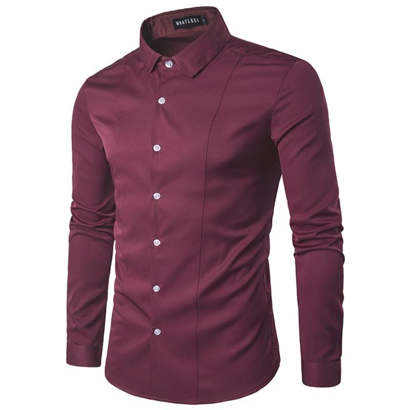 Pollogie™ Slim Fit Dress Shirt