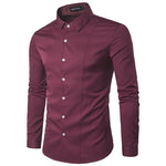 Pollogie™ Slim Fit Dress Shirt