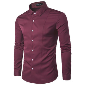 Pollogie™ Slim Fit Dress Shirt