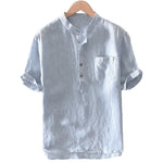 Pollogie™  Almiro Linen Blend Shirt