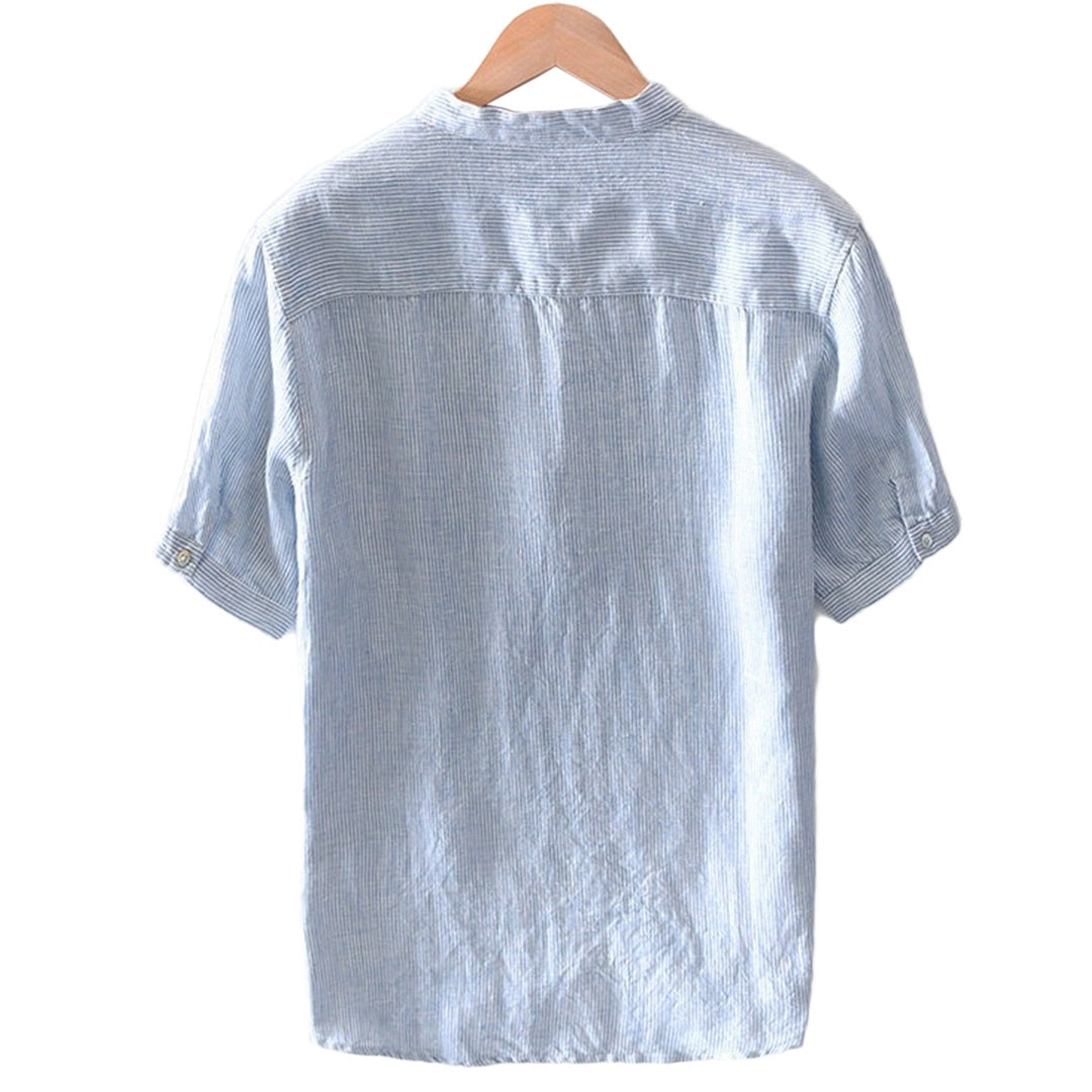 Pollogie™  Almiro Linen Blend Shirt