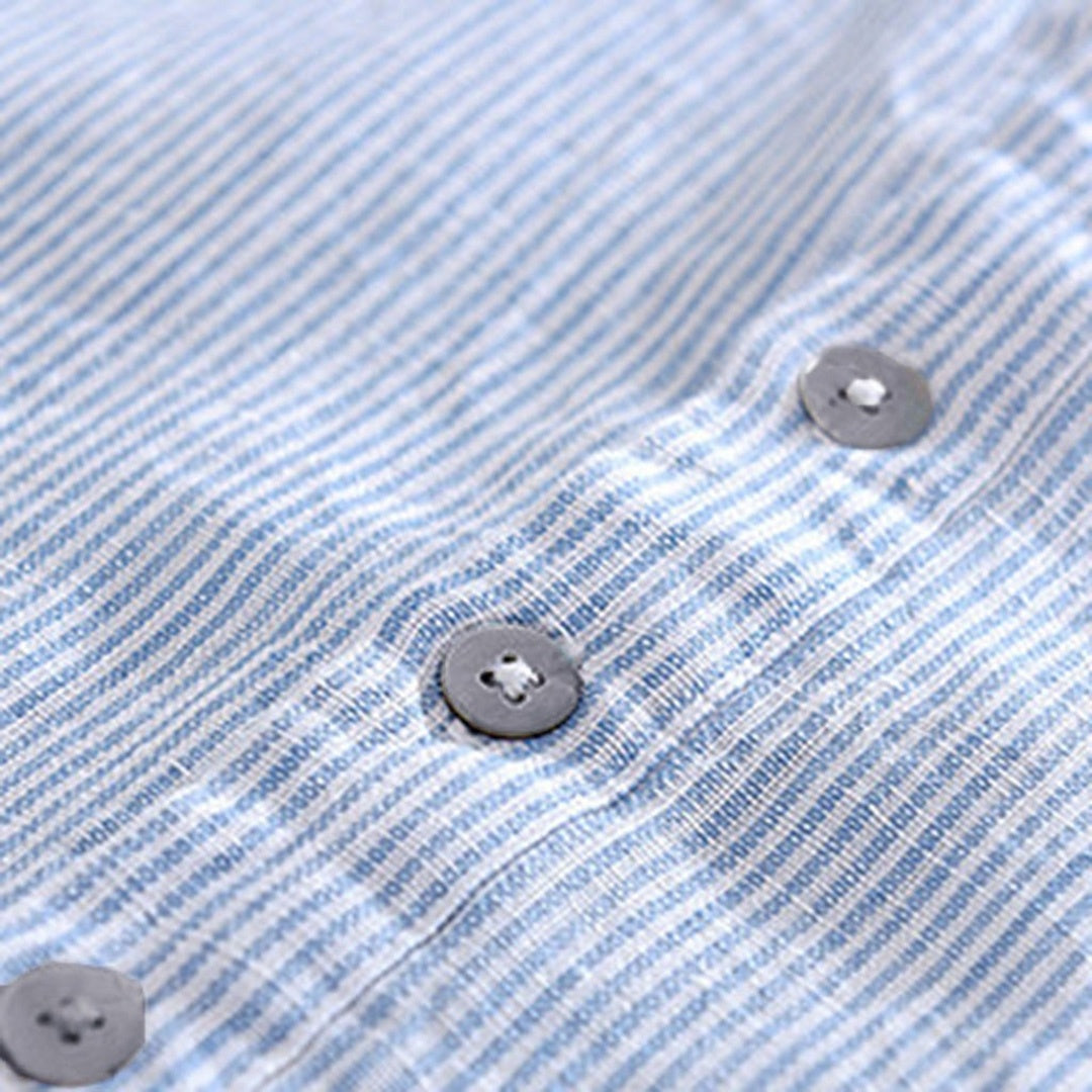Pollogie™  Almiro Linen Blend Shirt