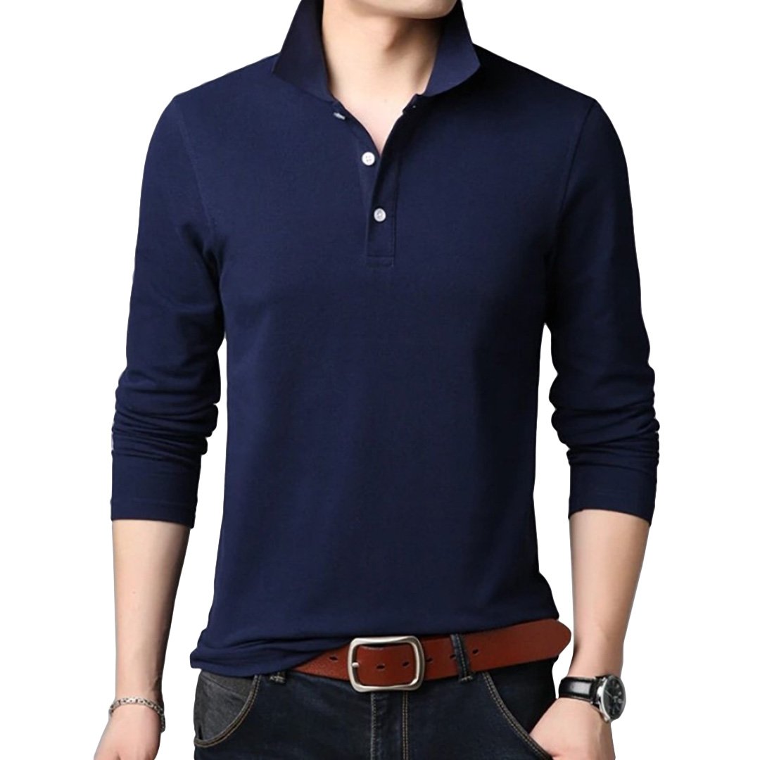 Pollogie™ Premium Long Sleeve Polo Shirt