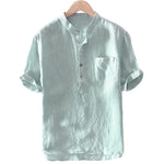Pollogie™  Almiro Linen Blend Shirt