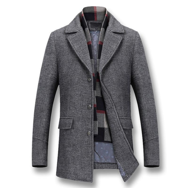Pollogie™ Fashionable Slim Fit Coat
