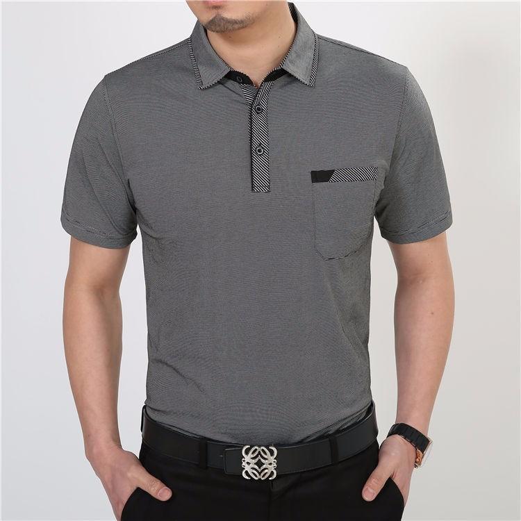 Pollogie™ Casual Gray Polo Shirt