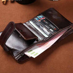 Pollogie™ Retro Oil Wax Wallet