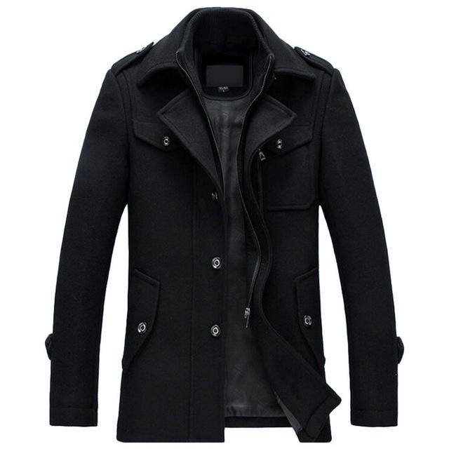 Pollogie™ Slim Wool Coat