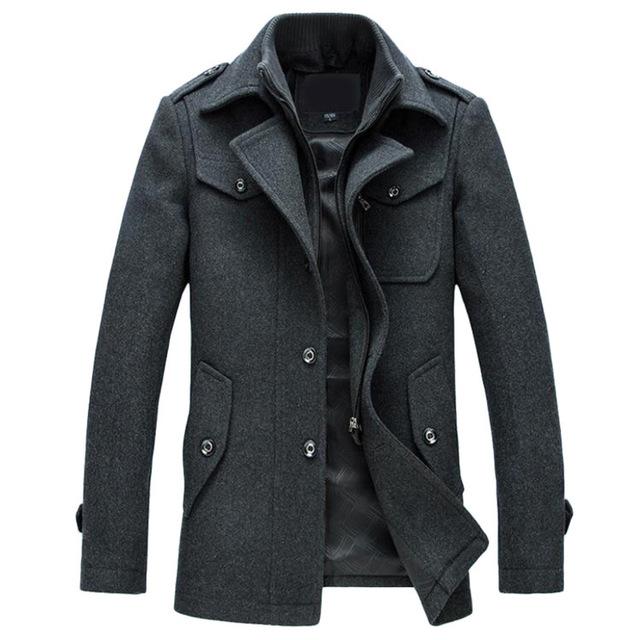Pollogie™ Slim Wool Coat