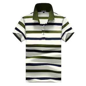 Pollogie™ Striped Fashion Polo Shirt