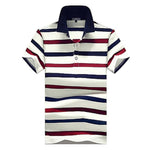 Pollogie™ Striped Fashion Polo Shirt
