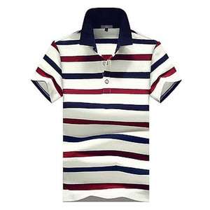Pollogie™ Striped Fashion Polo Shirt