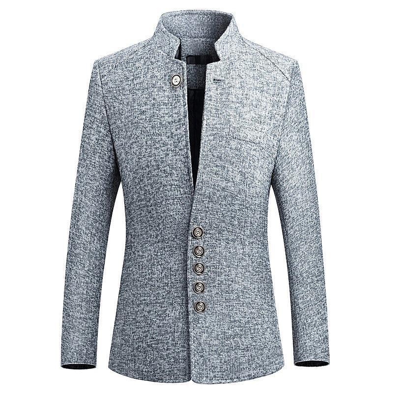 Pollogie™ Buttoned Slim Fit Blazer
