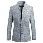 Pollogie™ Buttoned Slim Fit Blazer