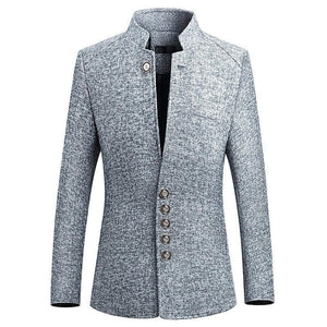 Pollogie™ Buttoned Slim Fit Blazer