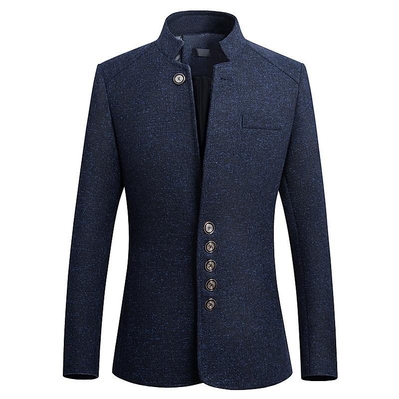 Pollogie™ Buttoned Slim Fit Blazer
