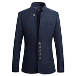 Pollogie™ Buttoned Slim Fit Blazer