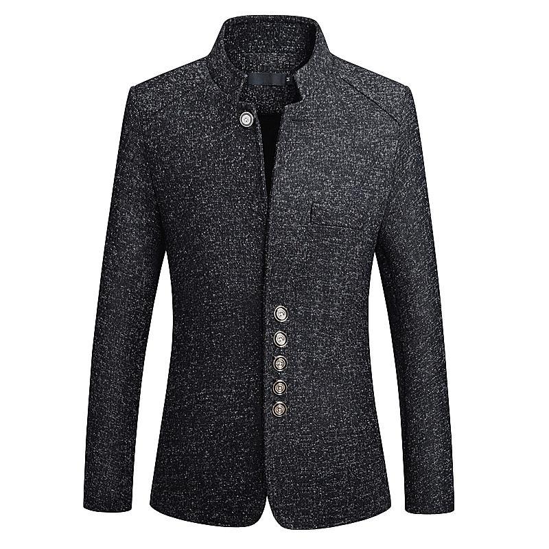 Pollogie™ Buttoned Slim Fit Blazer