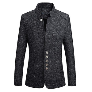 Pollogie™ Buttoned Slim Fit Blazer