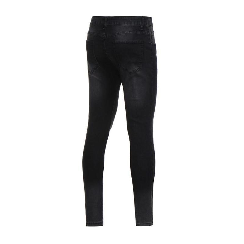 Pollogie™ Ripped Black Jeans