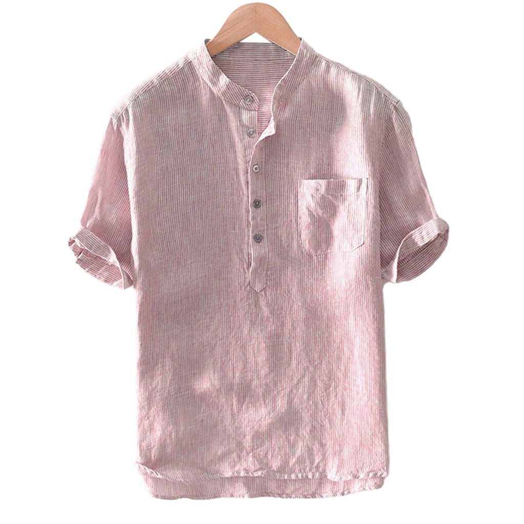 Pollogie™  Almiro Linen Blend Shirt