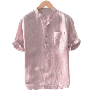 Pollogie™  Almiro Linen Blend Shirt