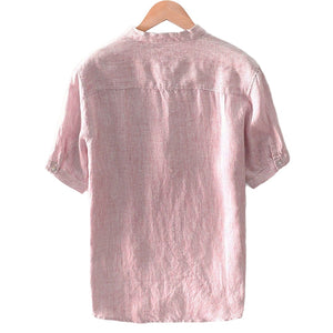 Pollogie™  Almiro Linen Blend Shirt