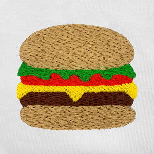 Pollogie™ Burger Embroidered T-Shirt