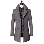 Pollogie™ Medium Length Wool Coat