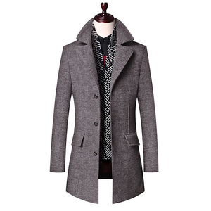 Pollogie™ Medium Length Wool Coat